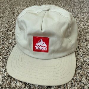 Beige and Black Teton Gravity Research Hat